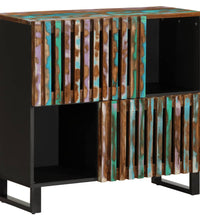 Sideboard 80x34x75 cm Massivholz Akazie