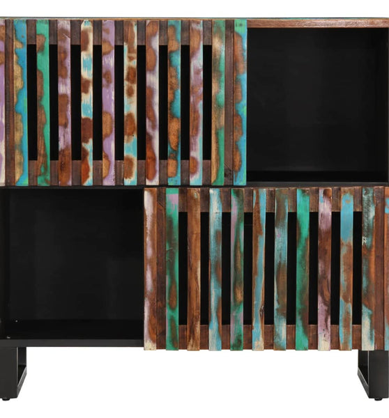 Sideboard 80x34x75 cm Massivholz Akazie