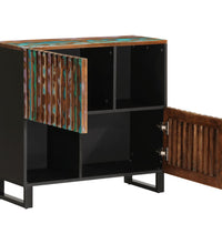 Sideboard 80x34x75 cm Massivholz Akazie