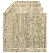 Wandschrank Sonoma-Eiche 75x18x16,5 cm Holzwerkstoff