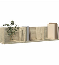 Wandschränke 2 Stk. Sonoma-Eiche 75x18x16,5 cm Holzwerkstoff