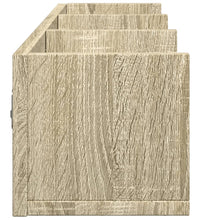 Wandschränke 2 Stk. Sonoma-Eiche 75x18x16,5 cm Holzwerkstoff