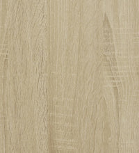 Wandschränke 2 Stk. Sonoma-Eiche 75x18x16,5 cm Holzwerkstoff