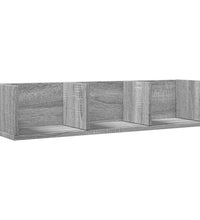 Wandschrank Grau Sonoma-Eiche 75x18x16,5 cm Holzwerkstoff