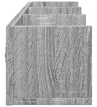 Wandschrank Grau Sonoma-Eiche 75x18x16,5 cm Holzwerkstoff