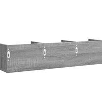 Wandschrank Grau Sonoma-Eiche 75x18x16,5 cm Holzwerkstoff