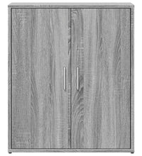 Sideboard Grau Sonoma-Eiche 60x31x70 cm Holzwerkstoff