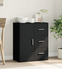 Sideboard Schwarz 60x31x70 cm Holzwerkstoff