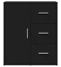 Sideboard Schwarz 60x31x70 cm Holzwerkstoff