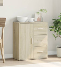 Sideboard Sonoma-Eiche 60x31x70 cm Holzwerkstoff