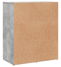 Sideboard Betongrau 60x31x70 cm Holzwerkstoff