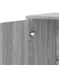 Sideboard Grau Sonoma-Eiche 60x31x70 cm Holzwerkstoff