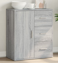 Sideboard Grau Sonoma-Eiche 60x31x70 cm Holzwerkstoff