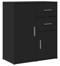 Sideboard Schwarz 60x31x70 cm Holzwerkstoff