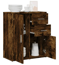 Sideboard Räuchereiche 60x31x70 cm Holzwerkstoff