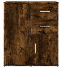 Sideboard Räuchereiche 60x31x70 cm Holzwerkstoff