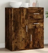 Sideboard Räuchereiche 60x31x70 cm Holzwerkstoff