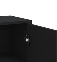 Sideboard Schwarz 60x31x84 cm Holzwerkstoff