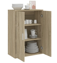 Sideboard Sonoma-Eiche 60x31x84 cm Holzwerkstoff