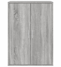 Sideboard Grau Sonoma 60x31x84 cm Holzwerkstoff