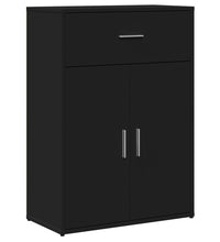 Sideboard Schwarz 60x30x84 cm Holzwerkstoff