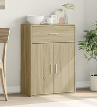 Sideboard Sonoma-Eiche 60x30x84 cm Holzwerkstoff