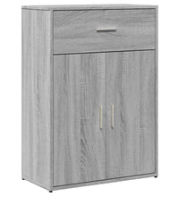 Sideboard Grau Sonoma 60x30x84 cm Holzwerkstoff