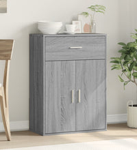 Sideboard Grau Sonoma 60x30x84 cm Holzwerkstoff