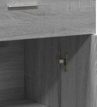 Sideboard Grau Sonoma 60x30x84 cm Holzwerkstoff