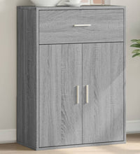 Sideboard Grau Sonoma 60x30x84 cm Holzwerkstoff