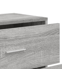 Sideboard Grau Sonoma 60x31x84 cm Holzwerkstoff