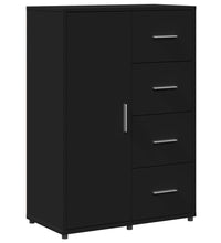 Sideboard Schwarz 60x31x84 cm Holzwerkstoff