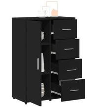 Sideboard Schwarz 60x31x84 cm Holzwerkstoff