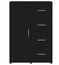 Sideboard Schwarz 60x31x84 cm Holzwerkstoff