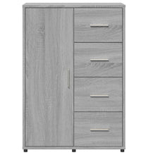 Sideboard Grau Sonoma 60x31x84 cm Holzwerkstoff