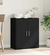 Sideboard Schwarz 79x38x80 cm Holzwerkstoff