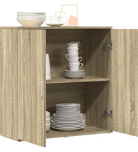 Sideboard Sonoma-Eiche 79x38x80 cm Holzwerkstoff