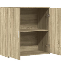 Sideboard Sonoma-Eiche 79x38x80 cm Holzwerkstoff