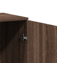 Sideboard Braun Eichen-Optik 79x38x80 cm Holzwerkstoff