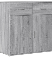 Sideboard Grau Sonoma 79x38x80 cm Holzwerkstoff