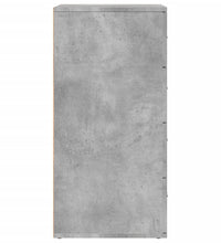 Sideboard Betongrau 60x39x80 cm Holzwerkstoff