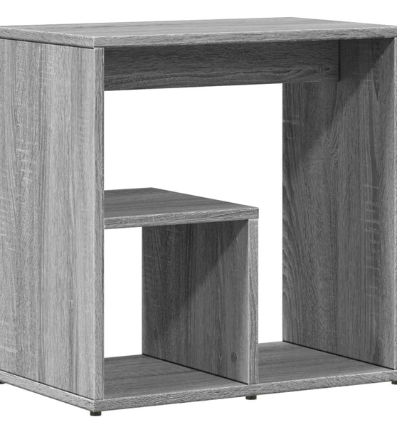 Beistelltisch Grau Sonoma 50x30x50 cm Holzwerkstoff