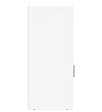 Beistellschrank Weiß 56,5x39x90 cm Holzwerkstoff