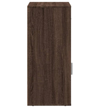 Beistellschrank Braun Eichen-Optik 56,5x39x90 cm Holzwerkstoff