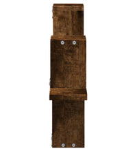 Wandregal Räuchereiche 104,5x10x43 cm Holzwerkstoff