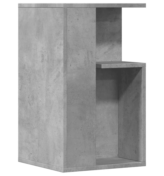 Beistelltisch Betongrau 35x35x60 cm Holzwerkstoff