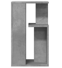 Beistelltisch Betongrau 35x35x60 cm Holzwerkstoff