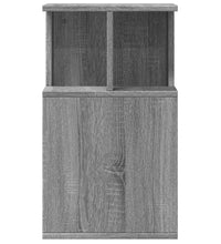 Beistelltisch Grau Sonoma 35x35x60 cm Holzwerkstoff