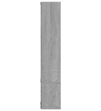 Wandregal Grau Sonoma 96x12x64 cm Holzwerkstoff