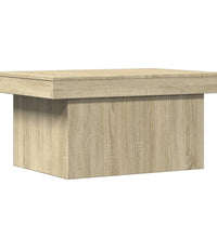 Couchtisch Sonoma-Eiche 80x55x40 cm Holzwerkstoff